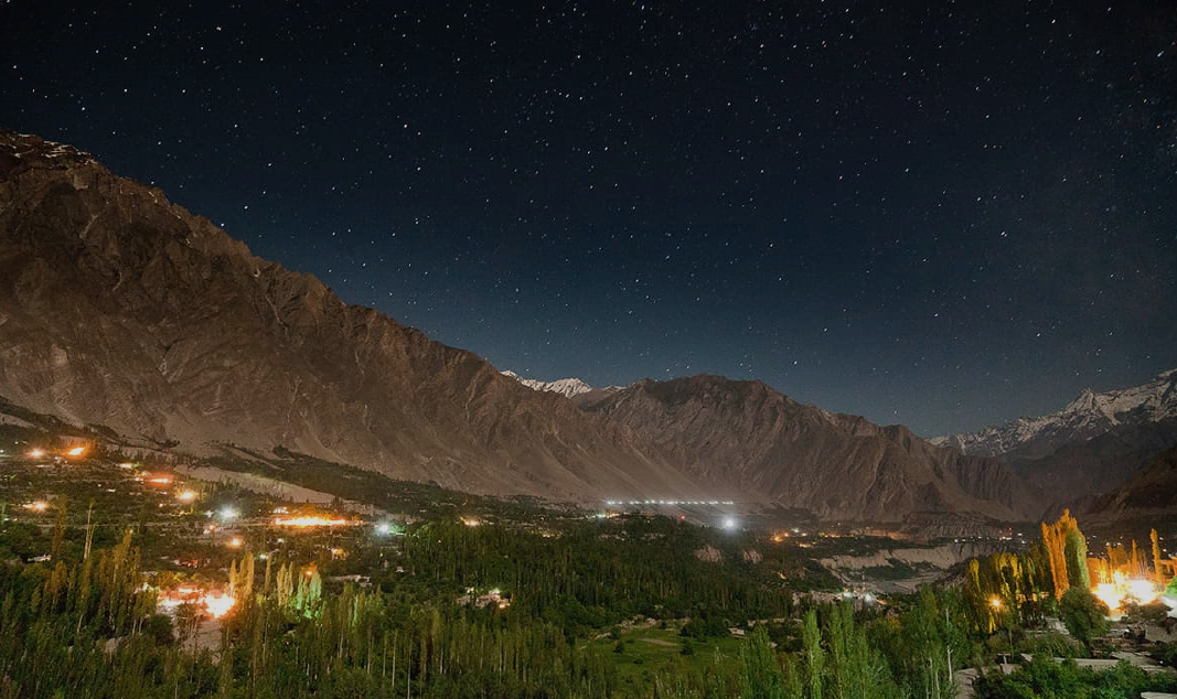 6.  Stargazing in Hunza: