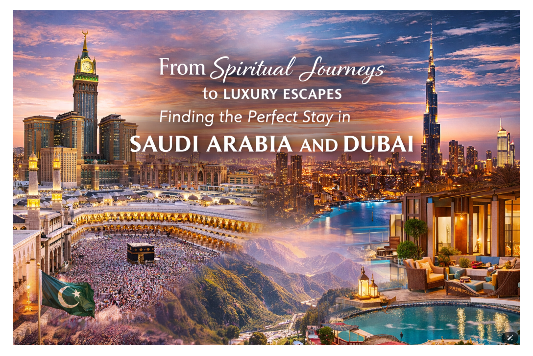 From Spiritual Journeys to Luxury Escapes: Finding the Perfect Stay in Saudi Arabia and Dubai