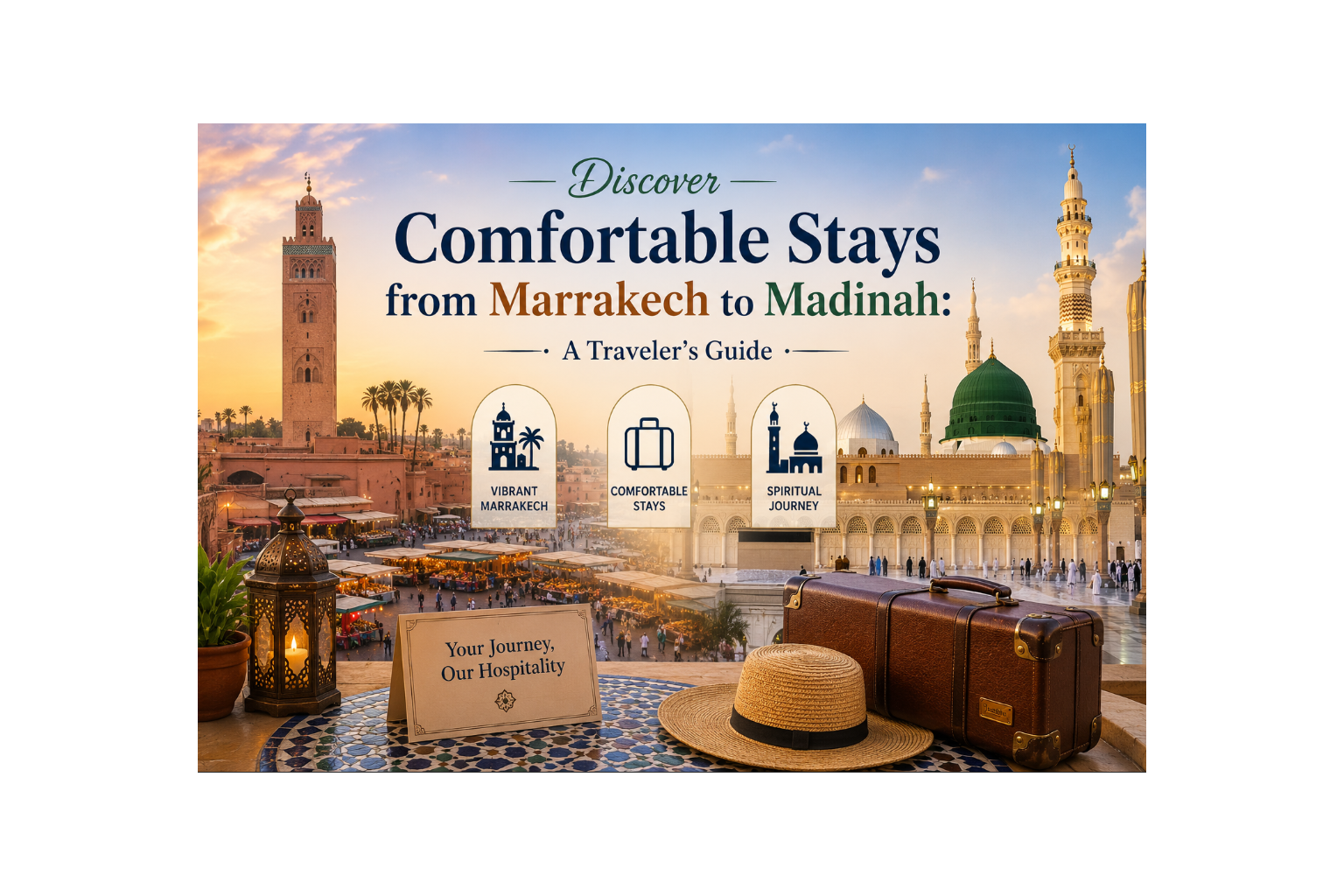 Discover Comfortable Stays from Marrakech to Madinah: A Traveler’s Guide