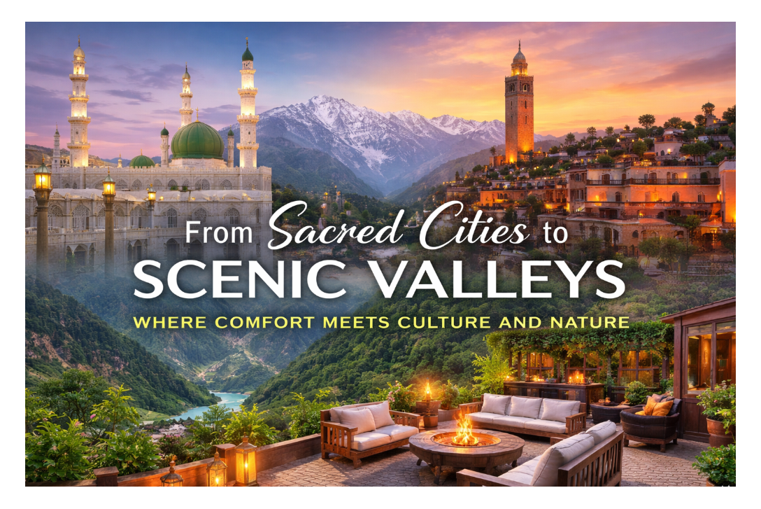 From Sacred Cities to Scenic Valleys: Where Comfort Meets Culture and Nature
