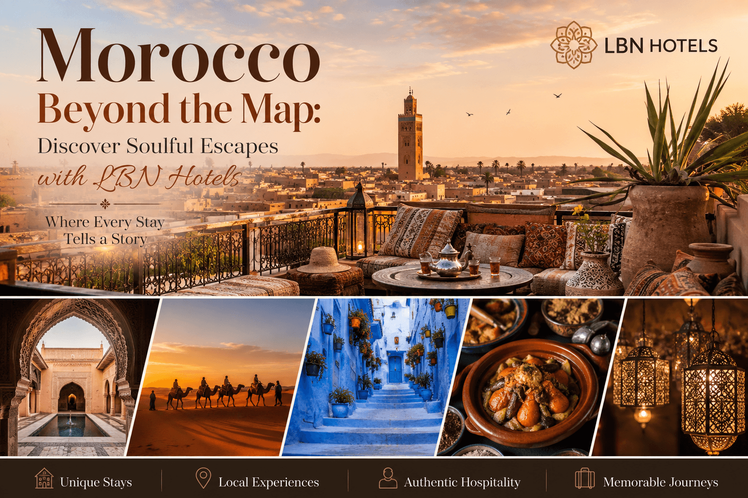 Morocco Beyond the Map: Discover Soulful Escapes with LBN Hotels