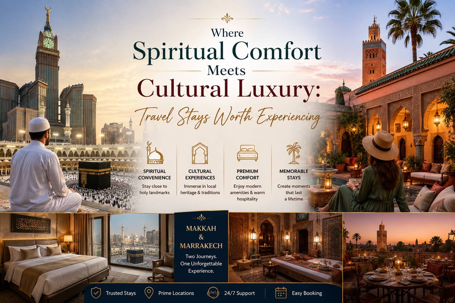 Where Spiritual Comfort Meets Cultural Luxury: Travel Stays Worth Experiencing