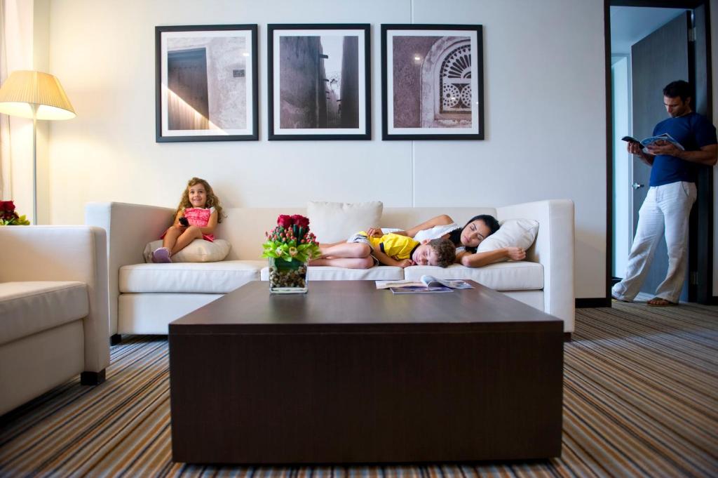 Superior Suite with Plaza View and Free Beach Acce