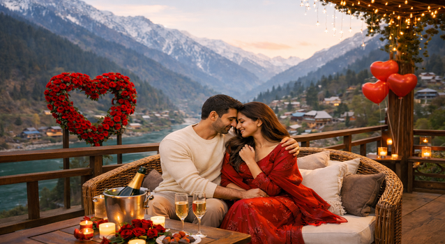 03 Days Neelum Valley Honeymoon Package – Romantic Couple Tour Pakistan